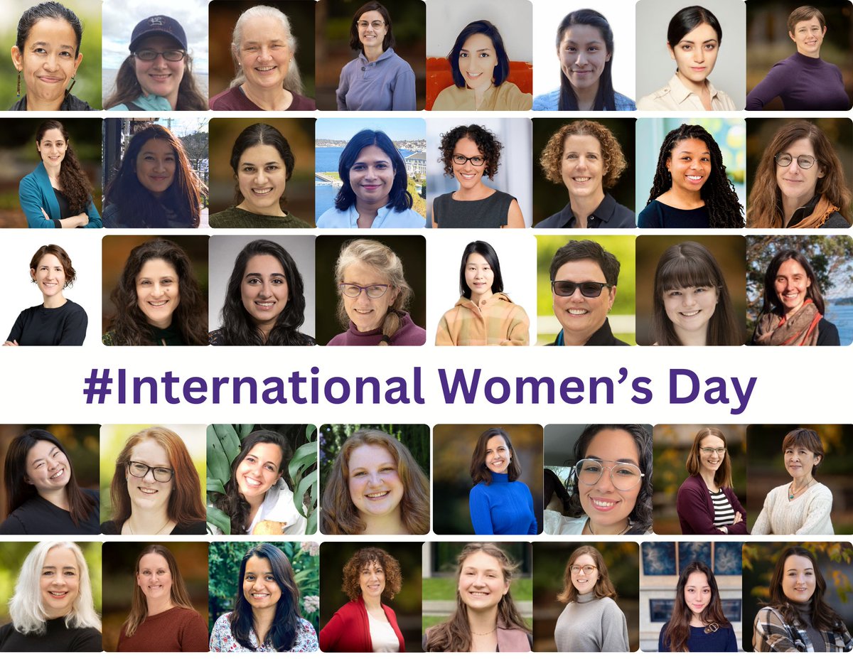 Happy #InternationalWomensDay2024 from @UW_PBIO.