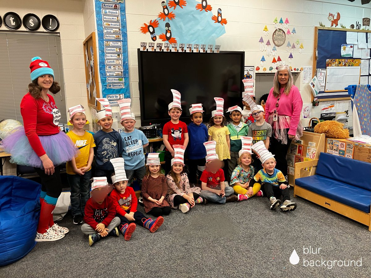 A little bit wacky in Pre k this week celebrating Dr. Seuss ! We read soooo many books! <a href="/Charity486/">Charity Scott</a> 
<a href="/DrCarlaNeal/">Carla Neal</a>