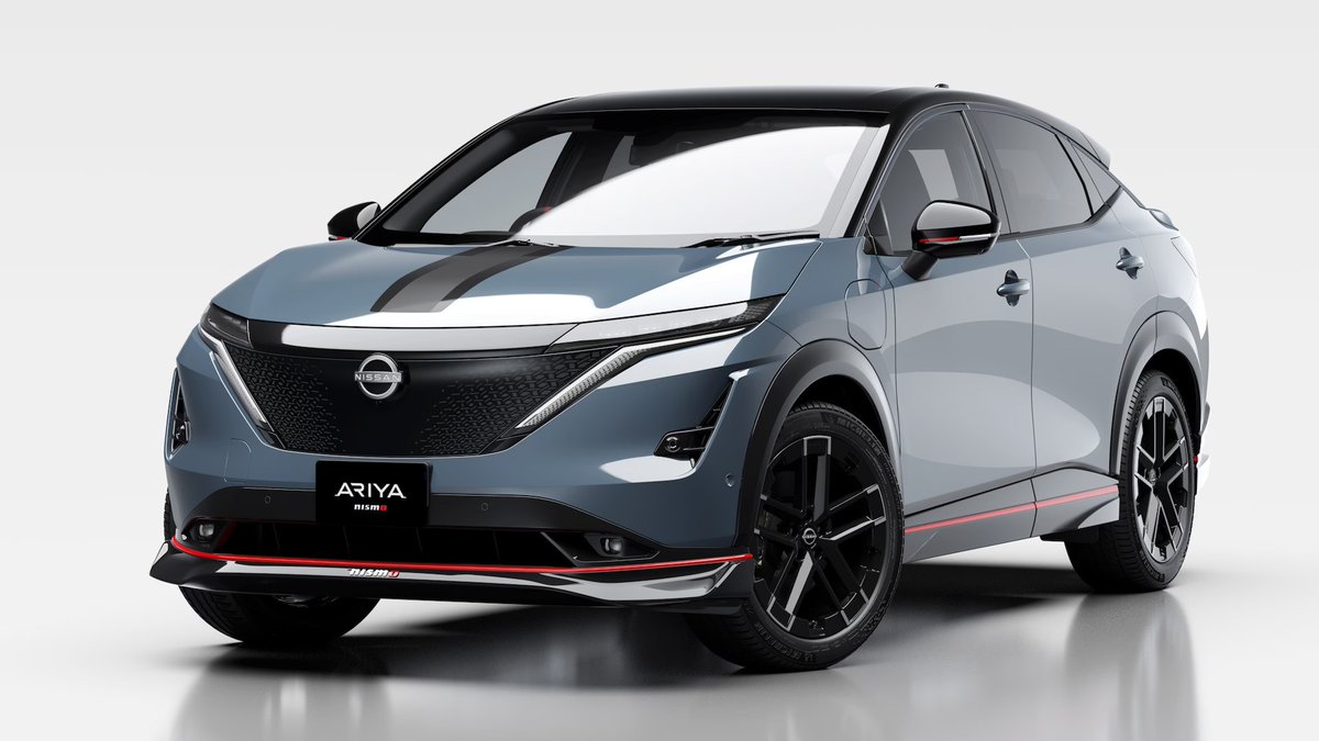 Some exciting stuff coming from Nissan. The Ariya Nismo features nimble handling, an athletic chassis and a futuristic EV humming sound piped into the cabin. ow.ly/Icoq50QPaBW