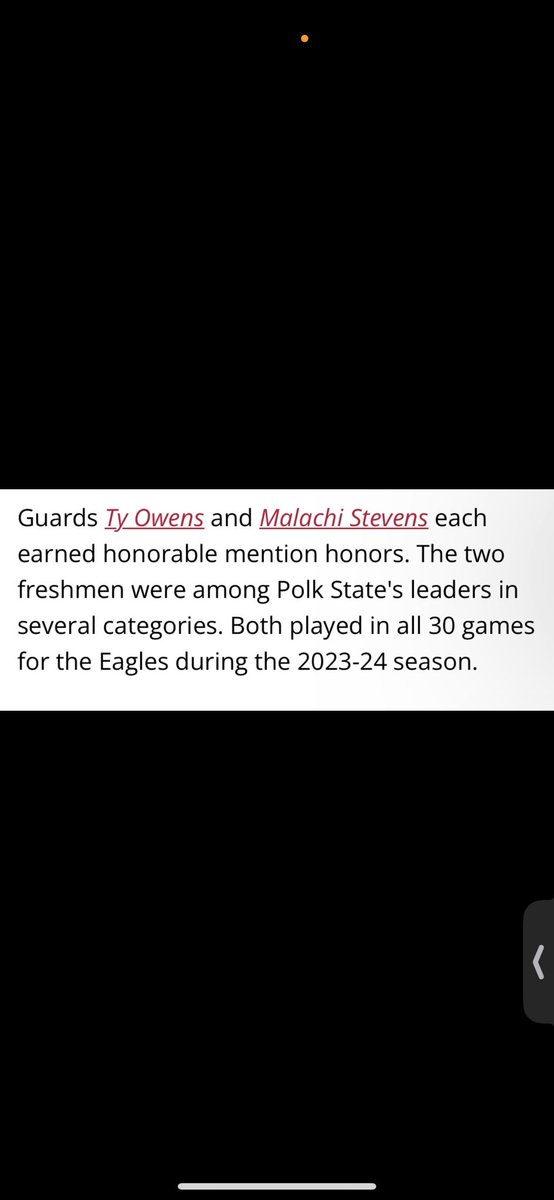 Malachi_1_'s tweet photo. Year 1🙏🏾 I appreciate the entire Polk State coaching staff for giving me a chance and the opportunity to play for their program. https://t.co/QUUoyJH54y