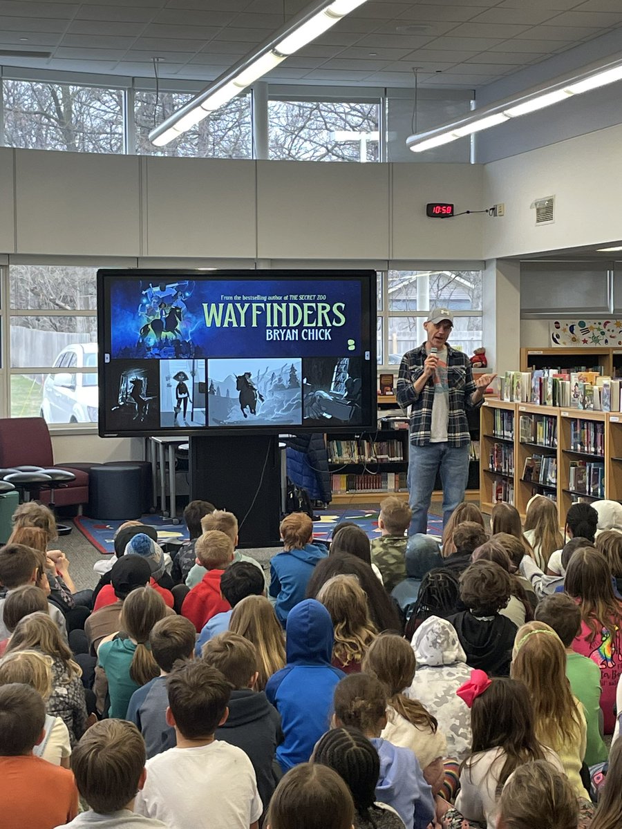 Thank you to author, Bryan Chick, for visiting Beverly today to discuss the writing process and share some sneak peeks of his upcoming book!