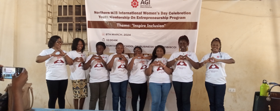 suhyini1's tweet photo. Happy International Women's Day! AGI-Women in Business, Northern Sector marked the occasion with an entrepreneurial mentorship session for Northern School of Business students. Gratitude to the school, KESMI FM, Radio Tamale, and AGI-WIB National rep Mrs. Maritha Osekre-Amey. https://t.co/ebiSTlsDts