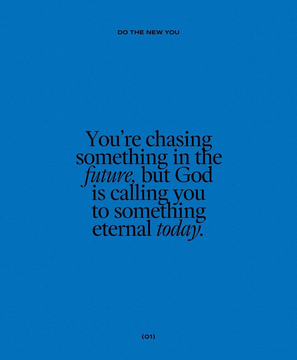Seek what God has already given you.