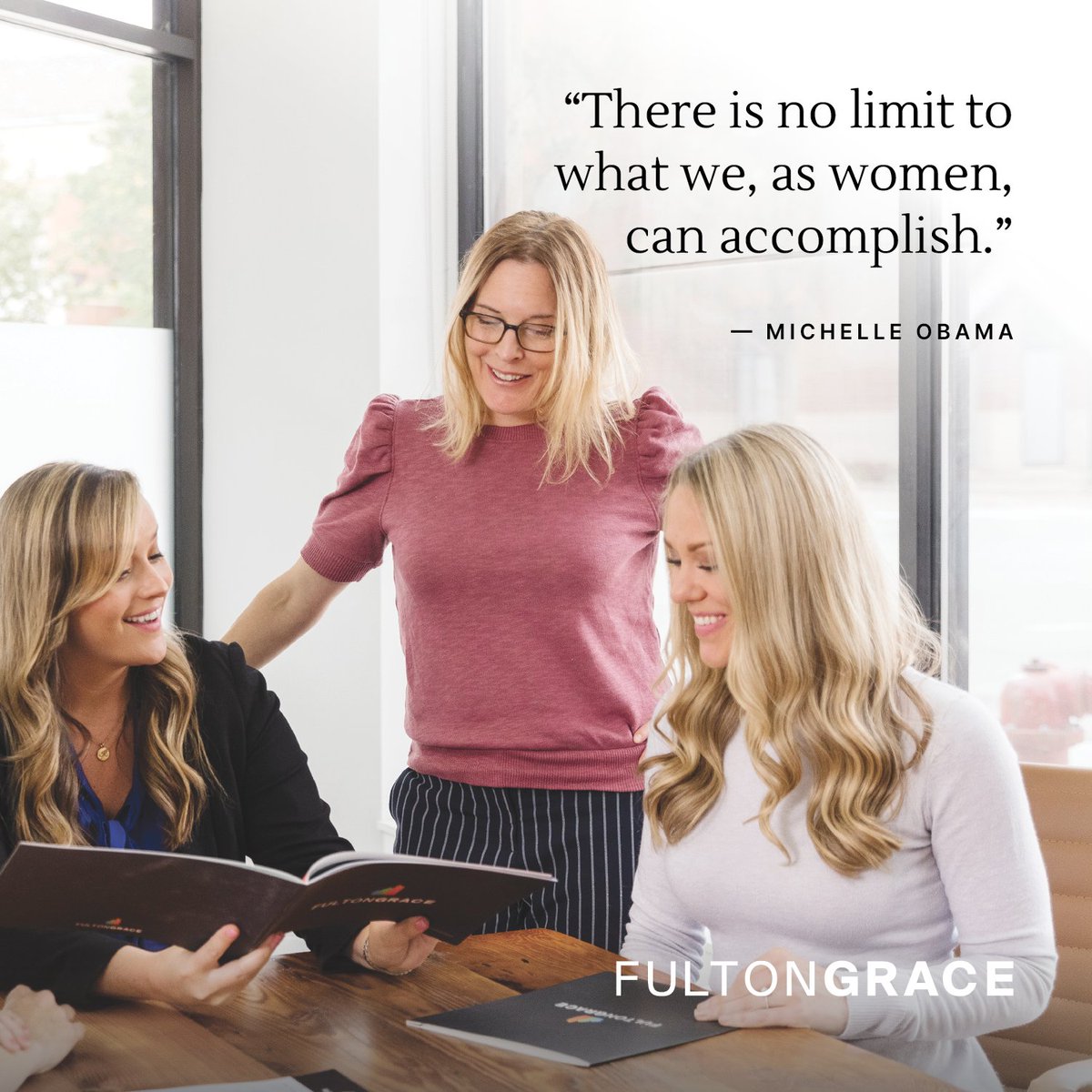 FultonGrace's tweet photo. Happy International Women's Day to all the strong, capable and inspiring women here at Fulton Grace! https://t.co/clmkoy2lU3