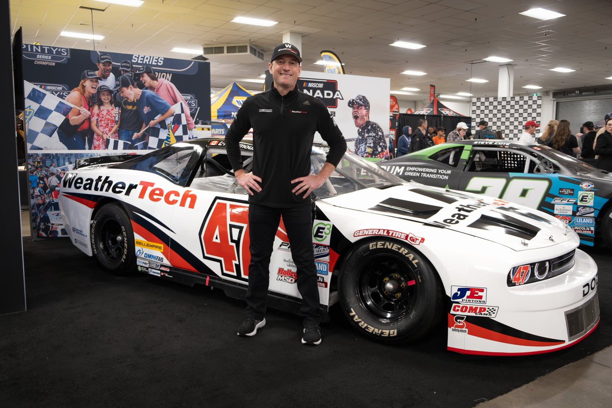 WeatherTech Canada (@weathertechca) on Twitter photo L.P. will be burning rubber and turning heads this season with the new #47 🔥🏁
<a href="/DumoulinLP/">LP Dumoulin</a> | <a href="/DumoulinDC/">Dumoulin Compétition</a> | @NASCARPintys | <a href="/MotoramaShow/">Toronto Motorama Show</a>
#weathertech #weathertechcanada #dumoulincompetition #nascar #nascarcanada #nascarcanadaseries L.P. will be burning rubber and turning heads this season with the new #47 🔥🏁
<a href="/DumoulinLP/">LP Dumoulin</a> | <a href="/DumoulinDC/">Dumoulin Compétition</a> | @NASCARPintys | <a href="/MotoramaShow/">Toronto Motorama Show</a>
#weathertech #weathertechcanada #dumoulincompetition #nascar #nascarcanada #nascarcanadaseries