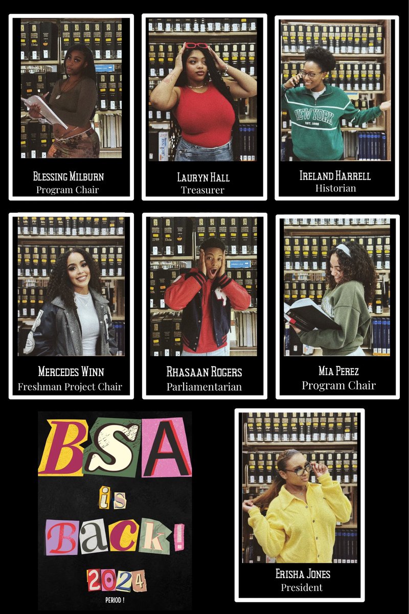 We’d like to formally introduce you all to the 2024 Class of BSA🖤 we have so much in store for this year !!