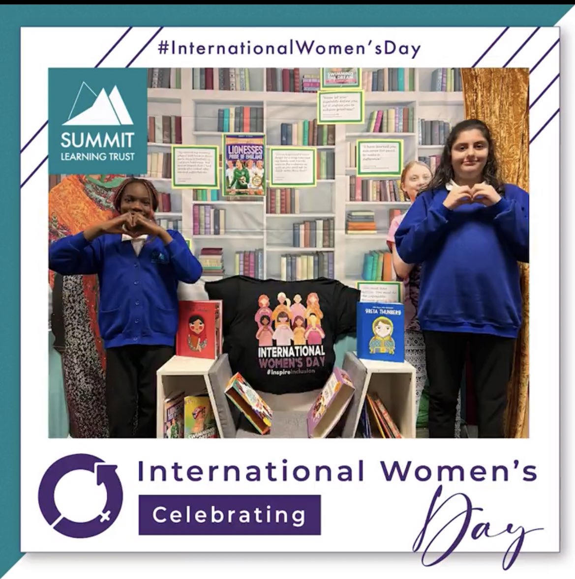 Happy International Women’s Day. Today children have learnt about inspirational women, created some amazing art work, had the chance to visit the Yarnfield shop to buy something for the special women in their lives and the adults ended the day with a sweet treat!