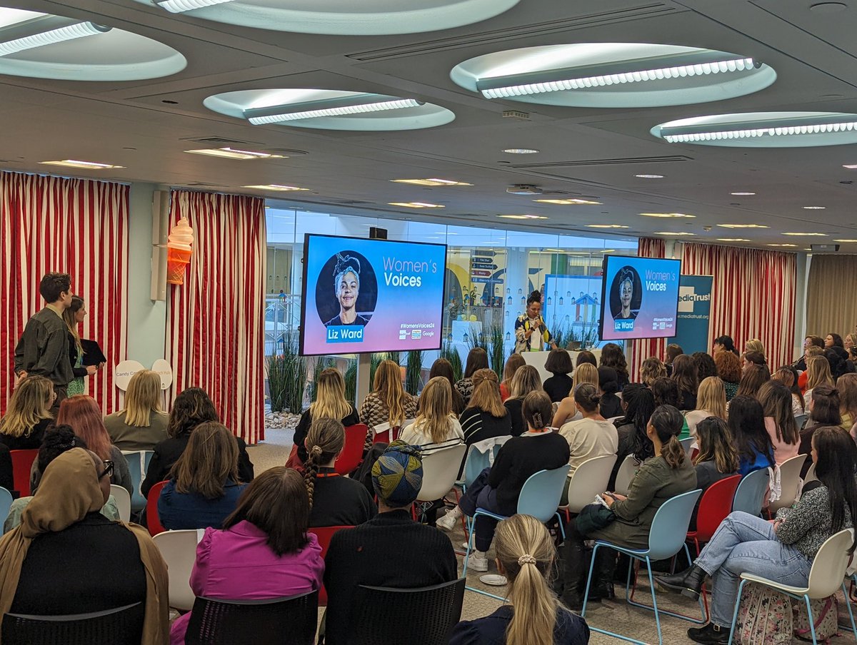 Happy #InternationalWomensDay!

We teamed up with @Media_Trust to host #WomensVoices24 at @GoogleUK to help 30+ charities supporting women and girls. 🙌

100+ volunteers led workshops on #digitalskills and more.

Well done to everyone involved in a brilliant event. #IWD2024 #IWD