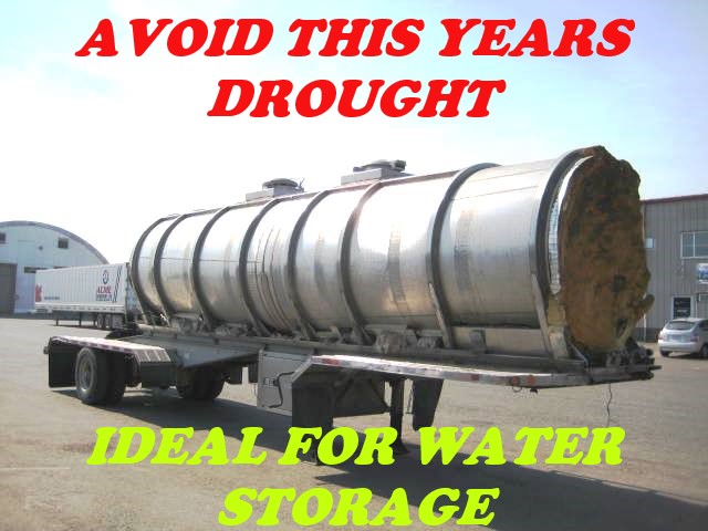 LarrysUsed's tweet photo. IDEAL TRAILER FOR WATER STORAGE
Static Tanker/Milk Grade - Lead Only – 22,600 L (6000 US gal) – Two – compartments.  NOTE: Not Certified. Sold As Is- Where Is. Will Require Tow Truck Service Relocate To Your Site At Buyers Cost.  More Info:  https://t.co/SCAeyBKrJF https://t.co/qq93UNPyvk