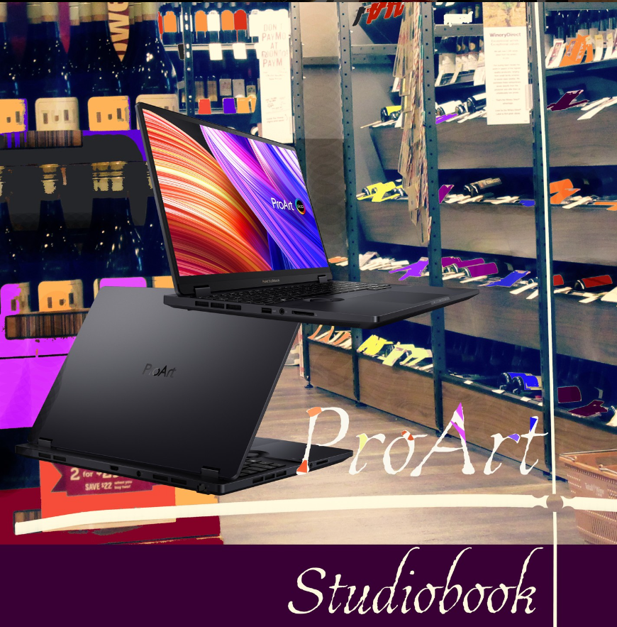 RuBeerology's tweet photo. its been fun tryin' a new direction of art with the @ASUS ProArt event going on! Each submission evolved & has lead me to reconsider 'advertising art' #ProArt #Studiobook #tech https://t.co/q5FvidDm0g