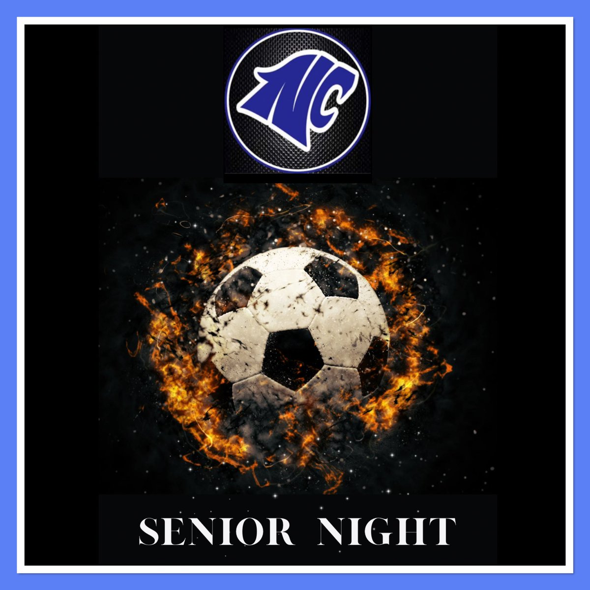 NC Soccer presents 2024 Senior Night tonight at CISD Stadium vs the Crowley Eagles!! Girls Senior presentation at 5:30pm with the Varsity Girls game at 6pm! Boys Senior ceremony between the two games with Varsity boys game at 8pm!