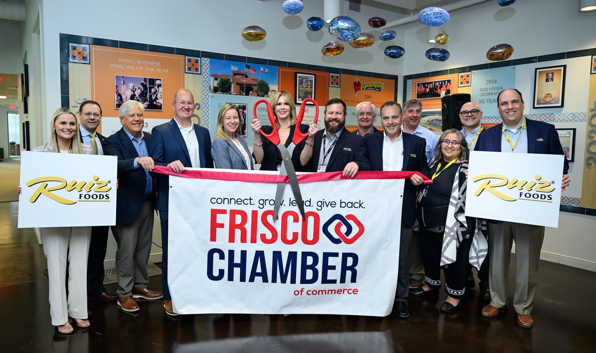 Welcome to Frisco, Ruiz Food Products, Inc.! Earlier this week, Ruiz Foods celebrated the grand opening and ribbon cutting for its new office and corporate headquarters in HALL Park. Congratulations for joining our top echelon of admired brands in Frisco, and thank you for br....