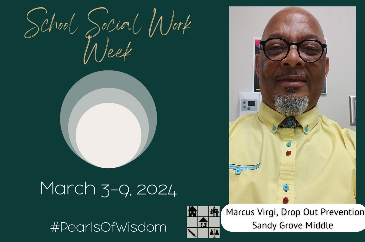 SCHOOL SOCIAL WORK WEEK: Saluting the following Middle School & Alternative School Drop Out Prevention specialists for supporting our students, parents, teachers, school administrators and community stakeholders.