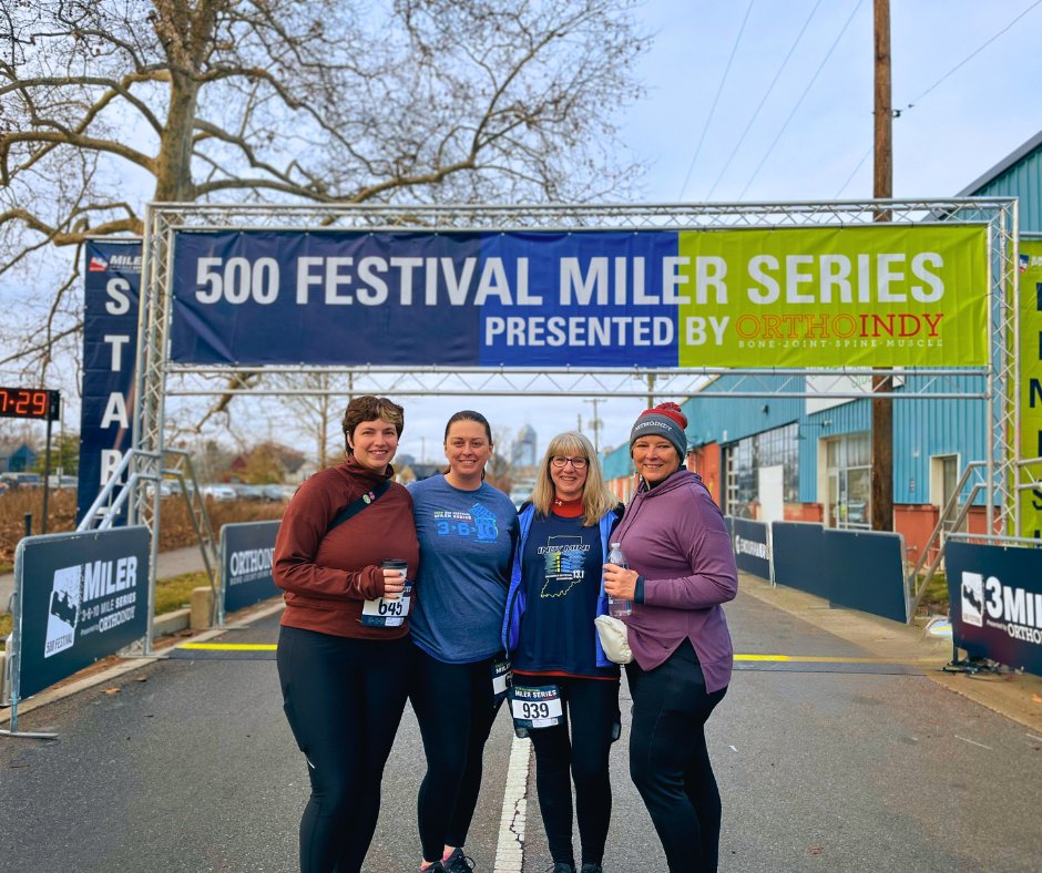 500Festival's tweet photo. Ready to conquer the 6-Miler with us tomorrow morning? Join us bright and early! Rain or shine, we're pumped for this race! πͺ
π Fowling Warehouse Indianapolis
β Doors open at 7:30 am
β Race starts at 9:00 am
π https://t.co/2vznAiQCrJ | #IndyMilers | @OrthoIndy https://t.co/uH8EtE2ae9
