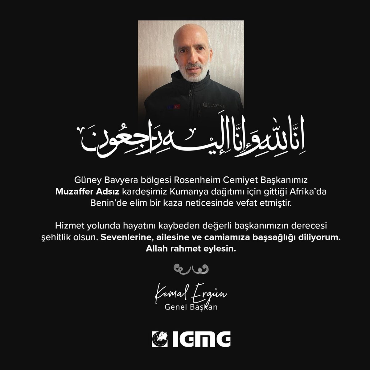 kemalerguen's tweet photo. Camiamızın başı sağ olsun, Allah rahmet eylesin. https://t.co/GX7vSAYY0E