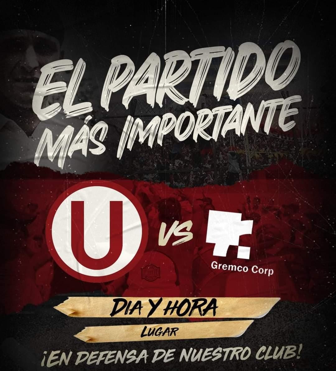 arazzape's tweet photo. Lo que más le duele a la quebrada constructora es que los hinchas salgan a defender a la "U", donde incluso se logró la promulgación de la Ley 31279.
Por ello debemos estar unidos, en pie de lucha! Así que nuevamente a tomar las calles en defensa de @Universitario https://t.co/MSRuTfRiHu