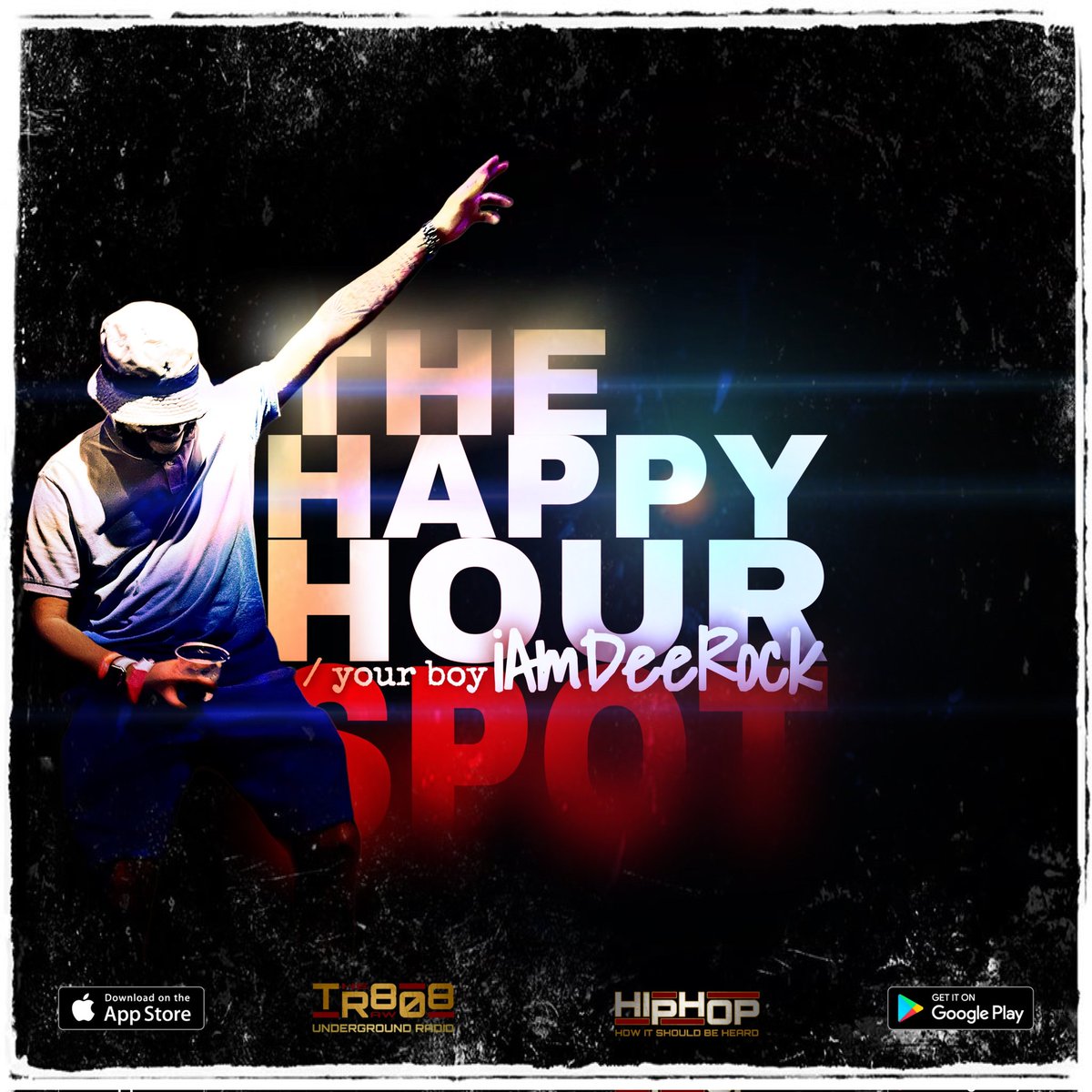 808_raw's tweet photo. #tunein The Happy Hour Spot with @_iAmDeeRock every Friday 6pm est on The Raw 808 Underground Radio. Get the app or https://t.co/WmAeGvDjbC #deerock #TheHappyHourSpot #theraw808 #radio #realhiphop #oldschoolhiphop #radioshow #deerock #headcrackfriday https://t.co/Tt8ms7c67N
