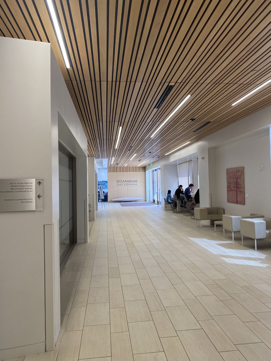 Stunning new Marion Anderson Hall at UCLA . Platinum LEED certified.