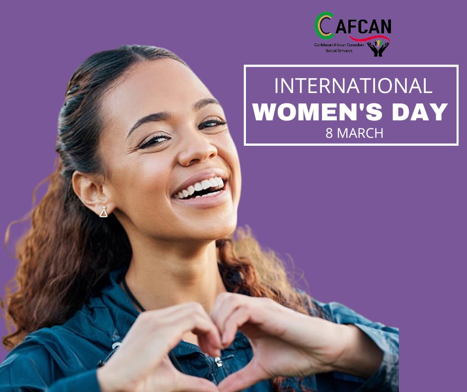 CanadianAfrican's tweet photo. Happy International Womenโs Day! This year's theme is #InspireInclusion, a time to acknowledge and honour the strength, resilience, and grace of women worldwide.
Don't forget to uplift and empower the women in your life โ they deserve acknowledgment every day!
#CAFCAN #IWD https://t.co/WFZKzpgIt8