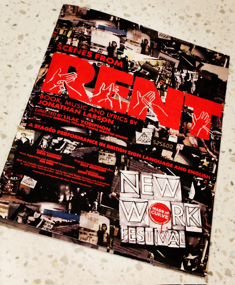Absolutely beautiful production tonight at @CurveLeicester #Rent #MadeAtCurve #Leicester