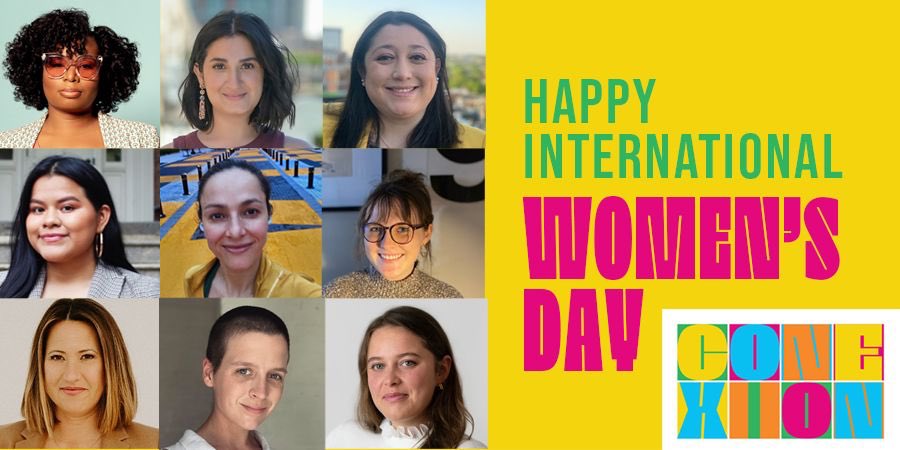 maketheconexion's tweet photo. We couldn’t let today go by without honoring the women of Conexión! 

We are incredibly proud to have a team majority of women &amp; gender marginalized individuals from all backgrounds. 

Por ellas, todo es posible. 

Feliz Día Internacional De La Mujer! 🙌🏽

#InternationalWomensDay https://t.co/CdMnaTyPdK