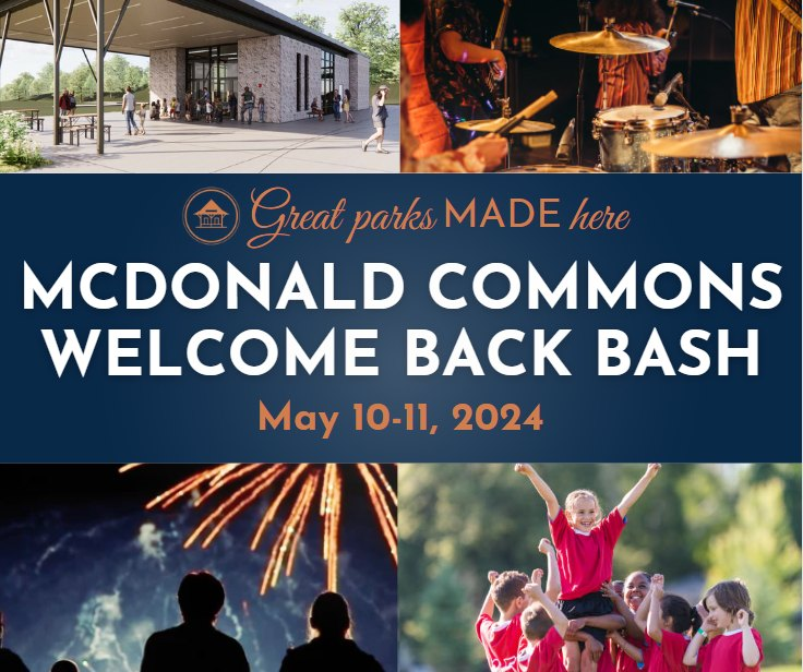 Mark your calendars for the McDonald Commons Welcome Back Bash! Enjoy live music, classes in the new Community Room, youth sports activities, the Madeira Olympics, and much, much more! Follow us for event updates. Register for activities now at: madeiraoh.recdesk.com/Community/Prog…