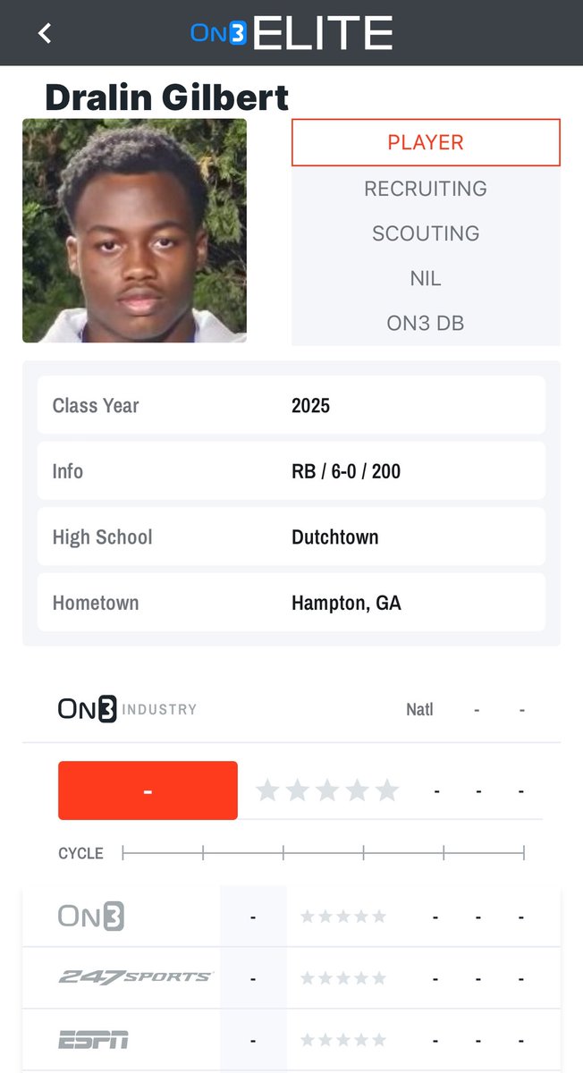 Thanks @MohrRecruiting and @On3sports for the profile 🔥 @RecruitGeorgia @DutchtownFB1