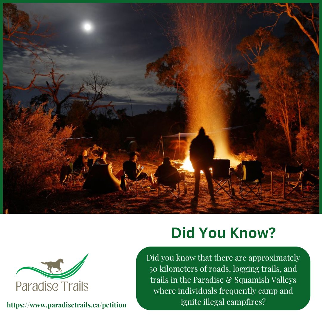 Our picturesque valleys with their winding trails &amp; serene forests, attract outdoor enthusiasts &amp; campers However, some individuals disregard fire safety regulations, endangering our precious surroundings These illegal campfires harm our ecosystem &amp; increase the risk of wildfires