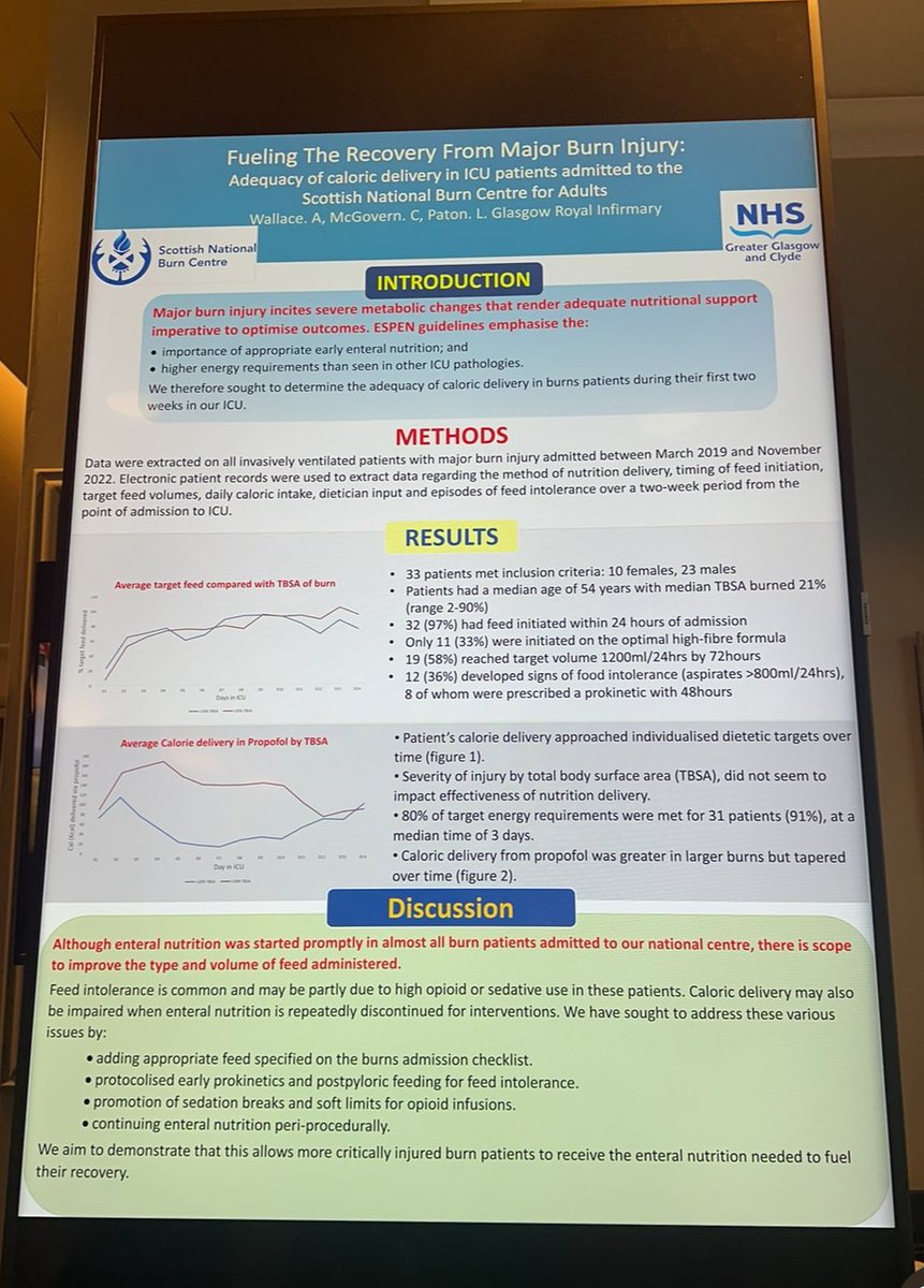 GRIICUQI's tweet photo. #sics2024 lots of learning from a huge variety of posters on display this year.  A few more from #teamGRIICU below 😉 
Love that we have moved on from printing out posters! 
Thanks @sicsmembers for a cracking informative few days! https://t.co/Vr3jDGqC5S