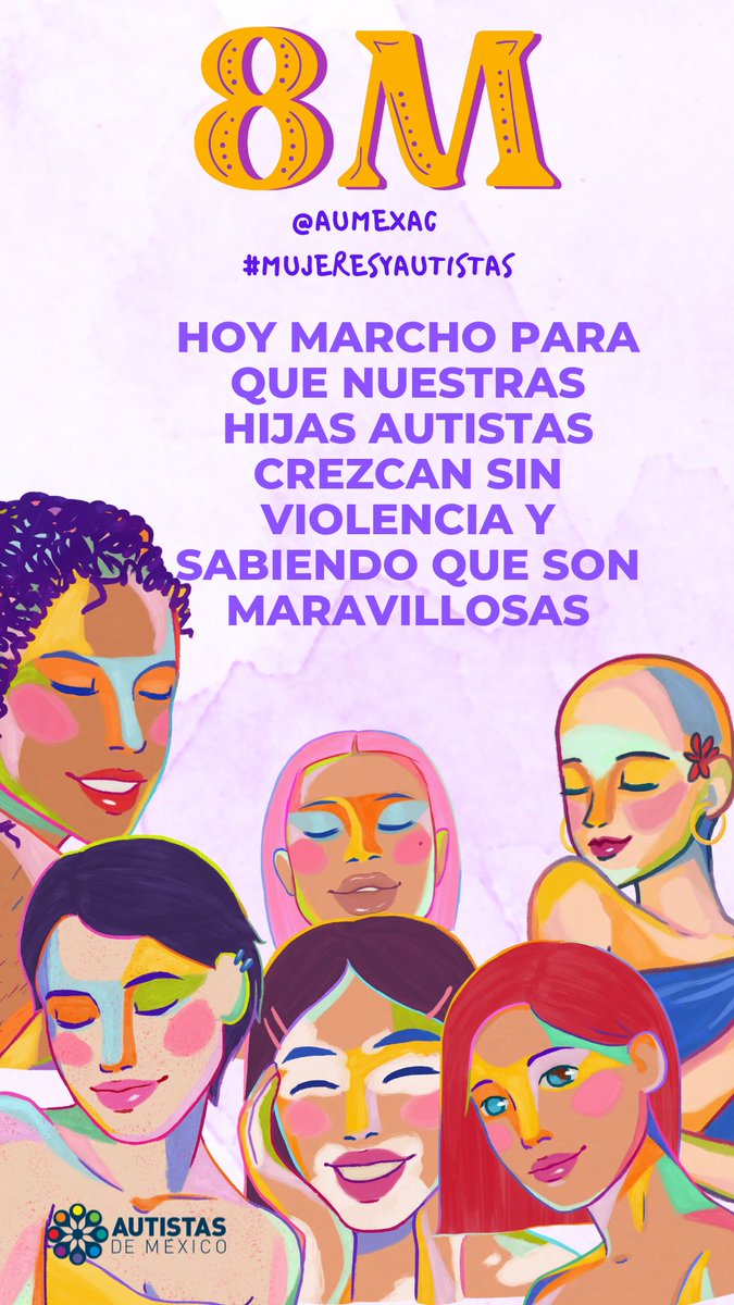 AUMexAc's tweet photo. #mujeresautistas #sororidad #juntassomosmasfuertes #mujeresneurodivergentes
#SoyAutista https://t.co/5IYcbrgxir