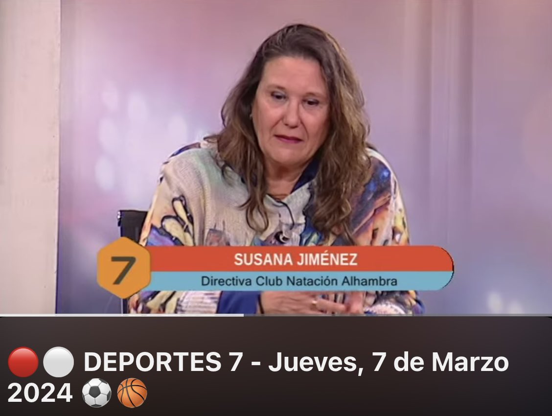 Ponemos en valor el #8M en #Deportes7 de <a href="/TG7tv/">TG7-Televisión Municipal de Granada</a>., reflexionando sobre el momento actual y lo que aún nos queda por andar. Un placer compartir con grandes mujeres como Susana Jiménez Pi, Isabel González y <a href="/BMesaOlea/">Belén Mesa</a> 📺 ver programa 👉🏻 youtu.be/bLy-y-6s3Lk?si…