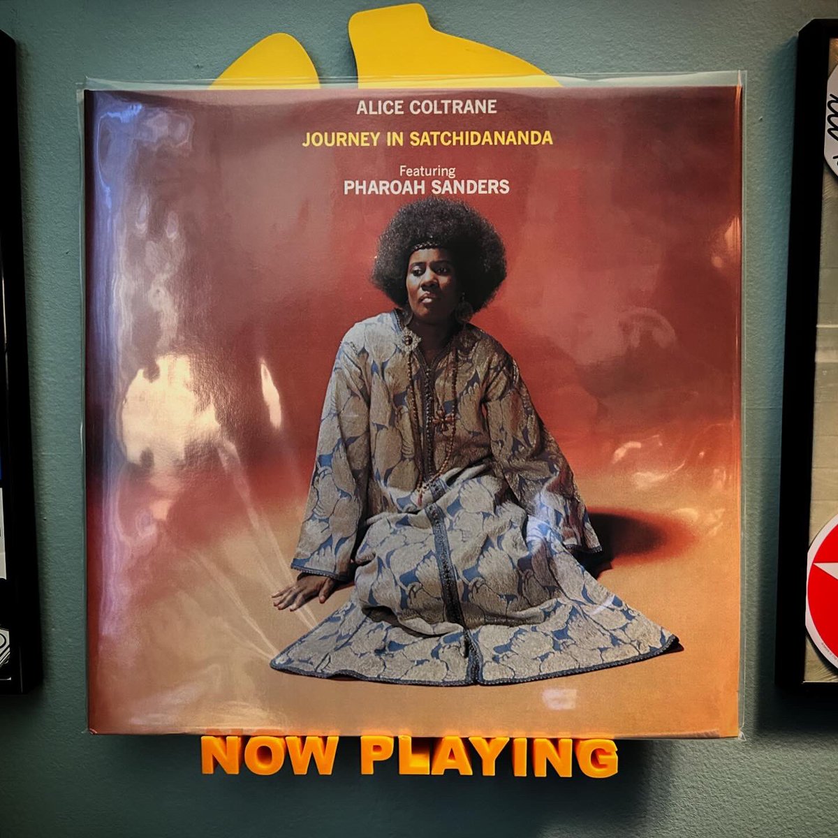 #currentlistening: Alice Coltrane — Journey In Satchidananda (reissued ? / Impulse!) 
-
Listen to Alice Coltrane. 
-
#alicecoltraneturiyasangitananda #alicecoltrane #pharoahsanders #journeyinsatchidananda #impulserecords