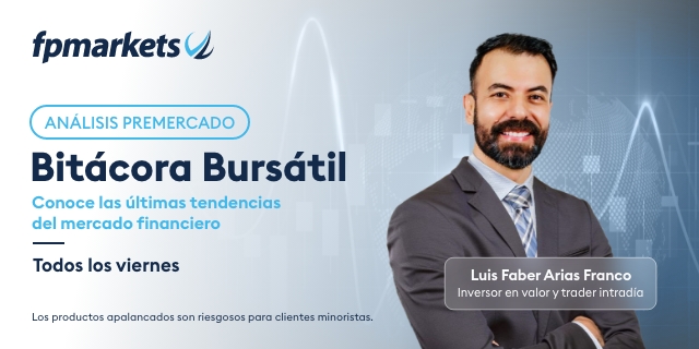 ¿Qué nos depara la próxima semana en los mercados financieros? Descúbrelo en nuestra #BitacoraBursatil. 

Analizamos la previsión del #EURUSD, el récord histórico del #oro y la posible burbuja en el mercado de acciones.👉youtu.be/k9qCyxgFKOs

#FPMarkets #Latam #XAUUSD #Trading