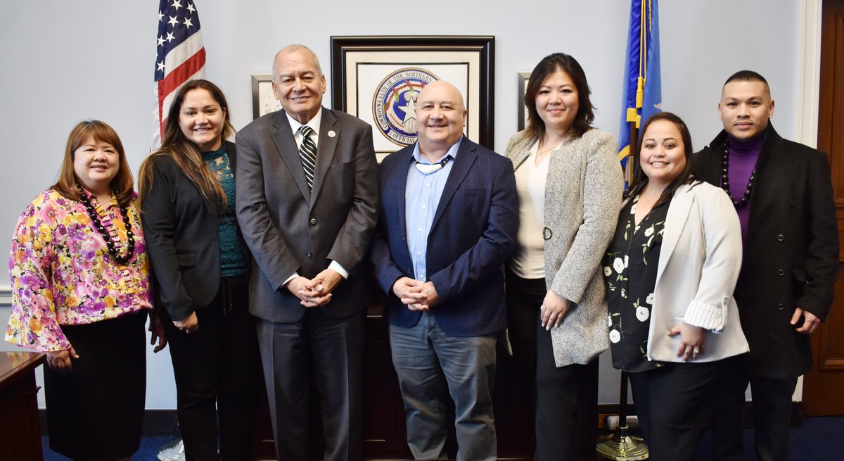 The .@cnmi_pss leadership team visited their congressional office Tuesday to discuss our shared vision for improving our kids’ educational opportunities.

Thank you, PSS, for making a brighter future for our children.