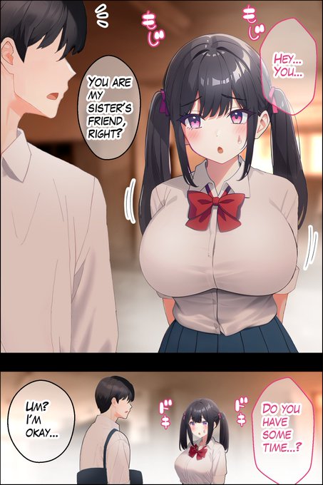 She wants to express her feelings to her friend's brother. 