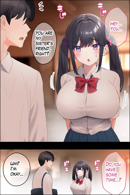 She wants to express her feelings to her friend's brother. 
