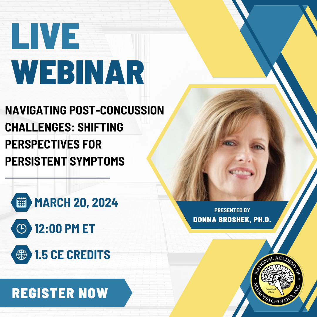 Join us on March 20 for an exploration of post-concussion challenges with @dkb0101 Gain insights into shifting perspectives for persistent symptoms, understand the evolving terminology from PCS to PSaC & explore evidence-based strategies for recovery nanonline.org/NAN/_Continuin…