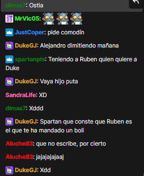 Aluche83's tweet photo. El chat de #FACECHECK9 está bastante caliente hoy
https://t.co/51a3m4ZGNq https://t.co/hnOmTHl6n3