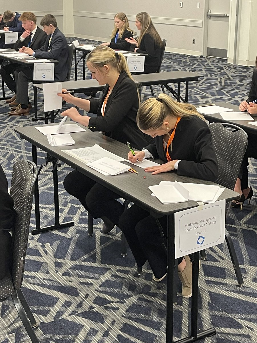 RaptorDeca's tweet photo. State competition is underway. Find out about finalists in the morning. @AndersonRaptors https://t.co/zloPzFpImG