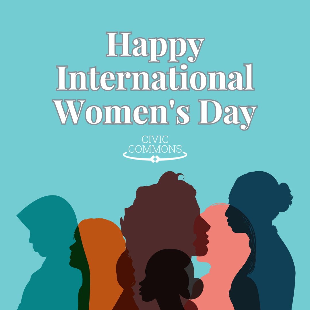 Today and every day, we celebrate the strength, resilience, and achievements of incredible women around the globe.

Here's to breaking barriers, shattering glass ceilings, and creating a world where every woman's voice is heard. 

#internationalwomensday #civiccommons