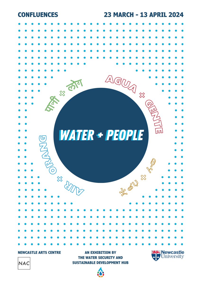 Very pleased to be exhibiting a new #underwater sound piece at Confluences in a few weeks time. Read more about the @GCRFWaterHub project here: watersecurityhub.org/news-events/ne… @UN_Water @NewcastleArts @NclUniMusic