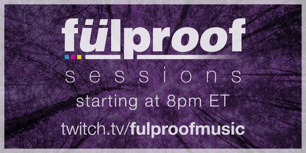 fülproof sessions #streaming on #Twitch tonight at 8pm EST! Come hang out and kick off the weekend with some groovy tunes! twitch.tv/fulproofmusic 

#deephouse #organichouse #progressivehouse #housemusic #melodictechno #melodichouse #electronica #djset #djmix #fulproofmusic