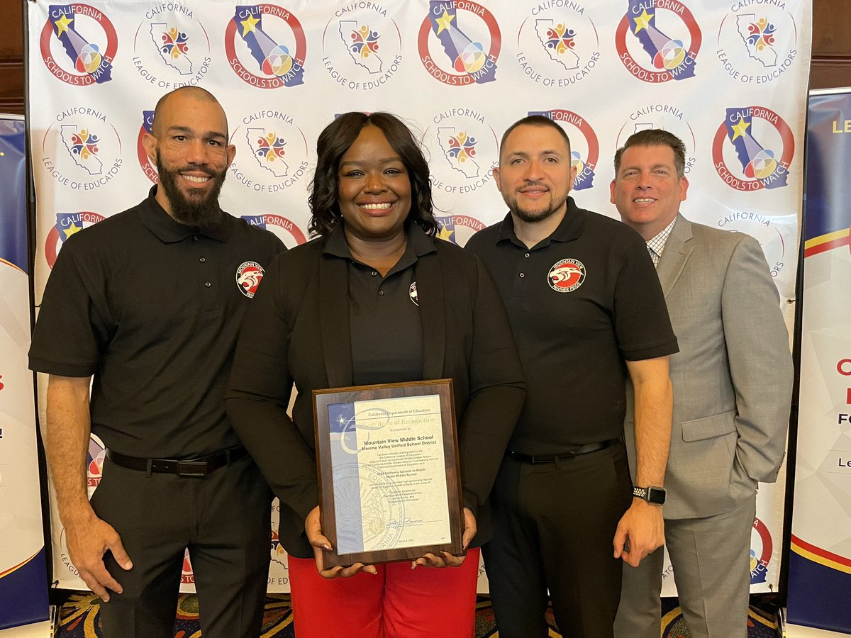 Jon Black, Ed.D. (@jonblackadmin) on Twitter photo Congratulations to <a href="/MtViewMS/">Mountain View School</a> in <a href="/MorenoValleyUSD/">Moreno Valley USD</a> for redesignating as a #schooltowatch! @CalEducators Congratulations to <a href="/MtViewMS/">Mountain View School</a> in <a href="/MorenoValleyUSD/">Moreno Valley USD</a> for redesignating as a #schooltowatch! @CalEducators