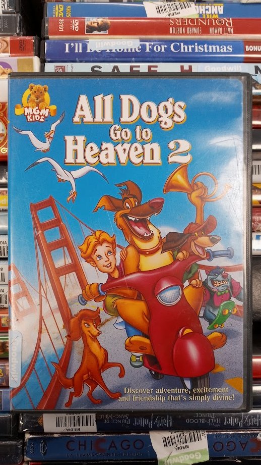 ryanblanck4's tweet image. All Dogs Go to Heaven 2 is a perfect animated sequel film from 1996 including Charlie Sheen as Charlie Barkin and Dom Deluise as Itchy. I grew up watching this movie on VHS very much. #alldogsgotoheaven2 #charliesheen #domdeluise #mgmkids #mymovies #mydvd #90skid #adamwylie