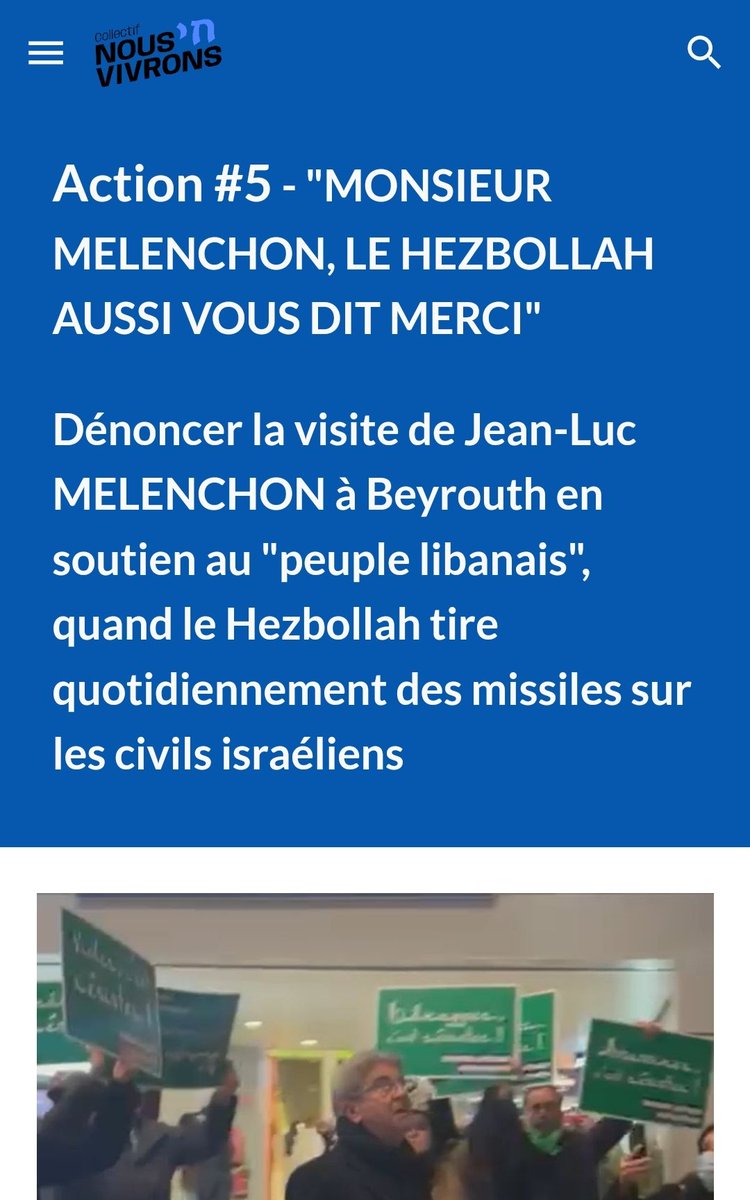 Cc la @lacgtcommunique @SophieBinet Je ne vous félicite pas d'avoir accepter dans la manif, ce collectif de harceleurs. 
Idem pour les autres syndicats. 
C'est un groupuscule d'extréme droite.