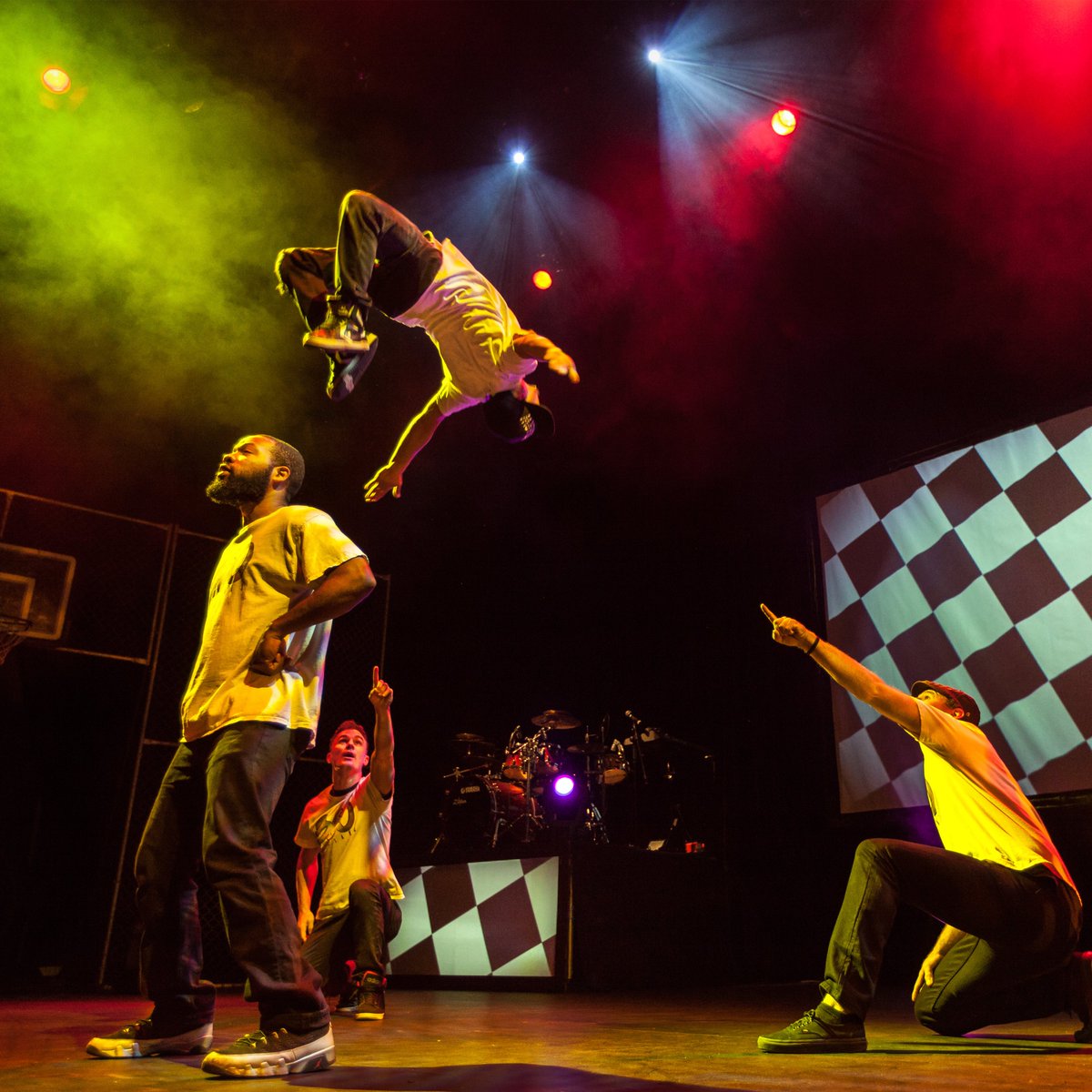 BMX, basketball, breakdancing, acrobatics, drumming and more with a stellar international cast of World Champion and World Record-holding athletes and artists! 360 ALLSTARS is a supercharged urban circus -- catch it on 3/15, 7 pm. bit.ly/3IutVfp