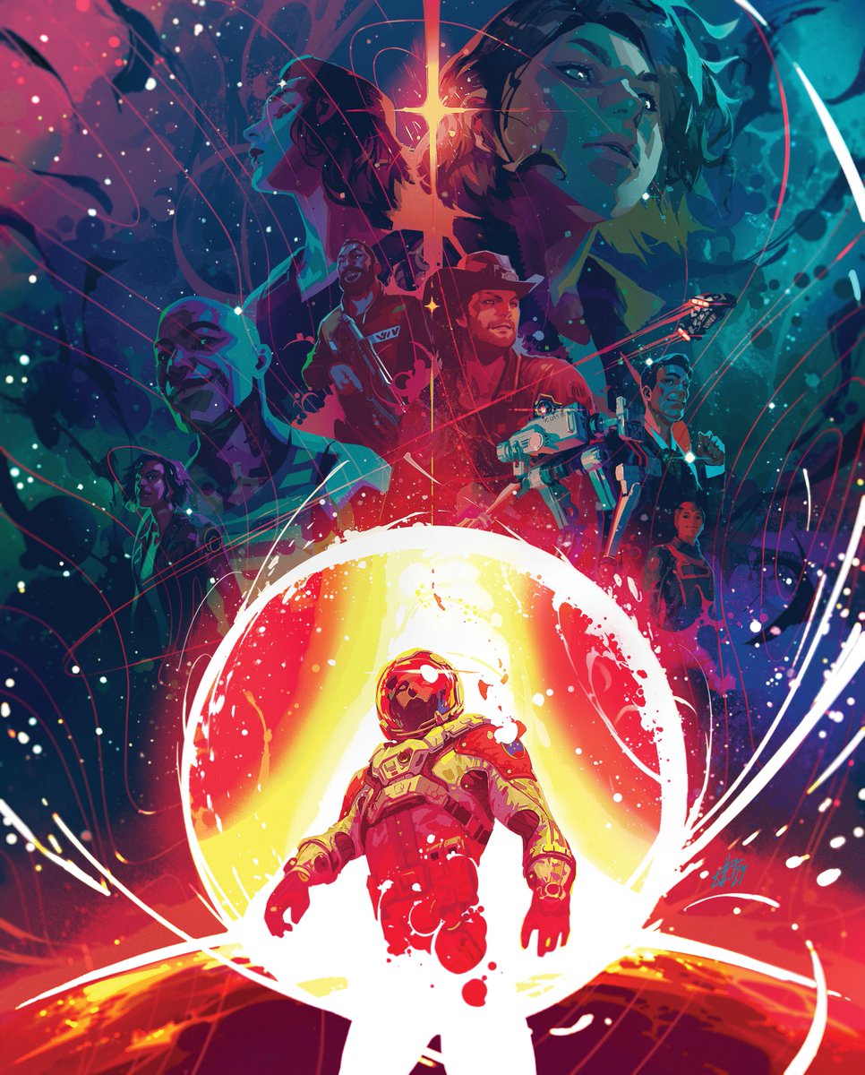 Absolutely stunning #Starfield artwork by <a href="/toni_infante/">Toni Infante ★</a>! ✨