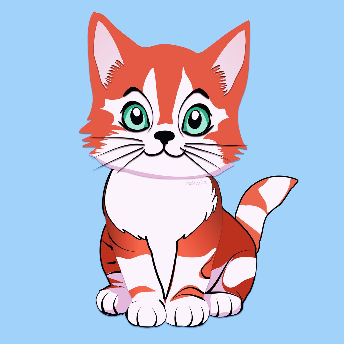 GraphiCatto's tweet image. Happy Cat 😸 

#Art #illustration #Graphics #Design #Illustrator #Photoshop #Vector #Artist #Sketch #artgallery #artoftheday #cat #catlover