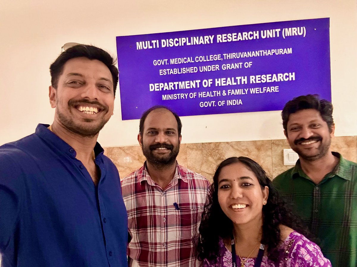 I had an amazing chance to showcase my work at @sctimst_tvm before returning to the US. Special thanks to @divyamundackal for the invitation! Explored the fascinating multidisciplinary research unit at the medical college campus too. #research #multidisciplinary #regeneration