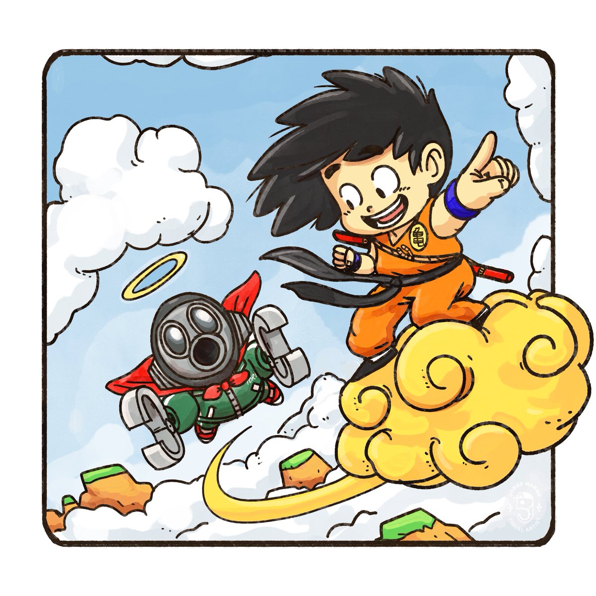 j_marme's tweet photo. I'm deeply  saddened by the passing of the legendary Akira Toriyama. His work  was a huge part of my childhood and a constant source of inspiration  for my artwork. 

Thank you for everything, your legacy lives on for eternity <3 Rest in peace master.
#drabonball #akiratoriyama https://t.co/f4XcXW2k8F